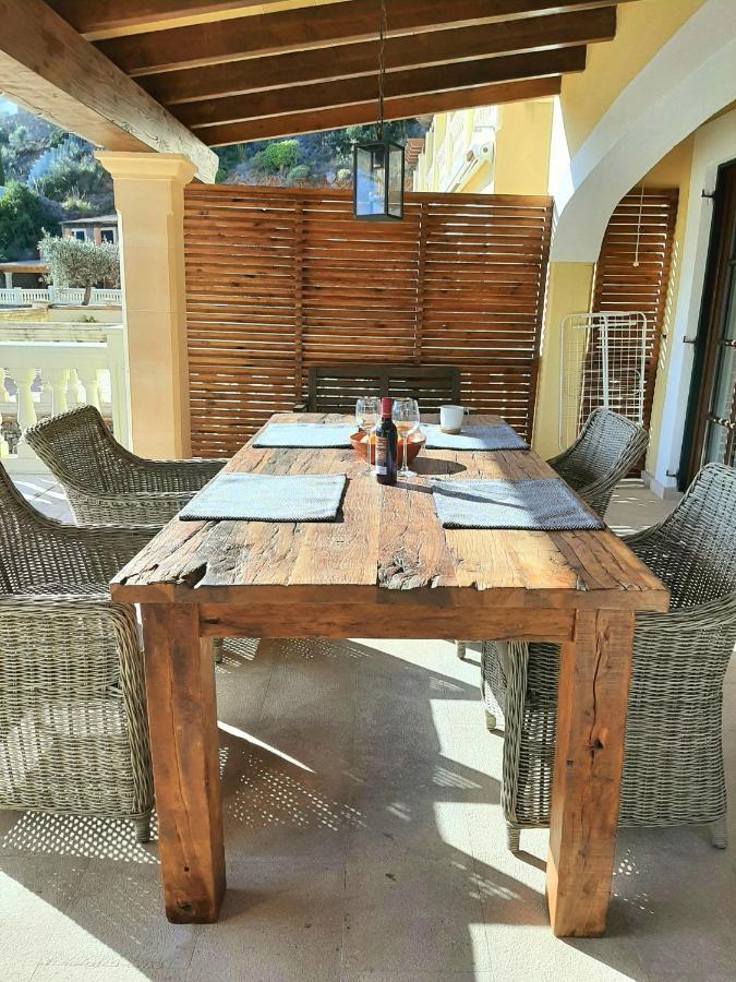 דירות Puerto de Sóller Casa Sol With Private Terrace, Garden, Pool, Beautiful View מראה חיצוני תמונה