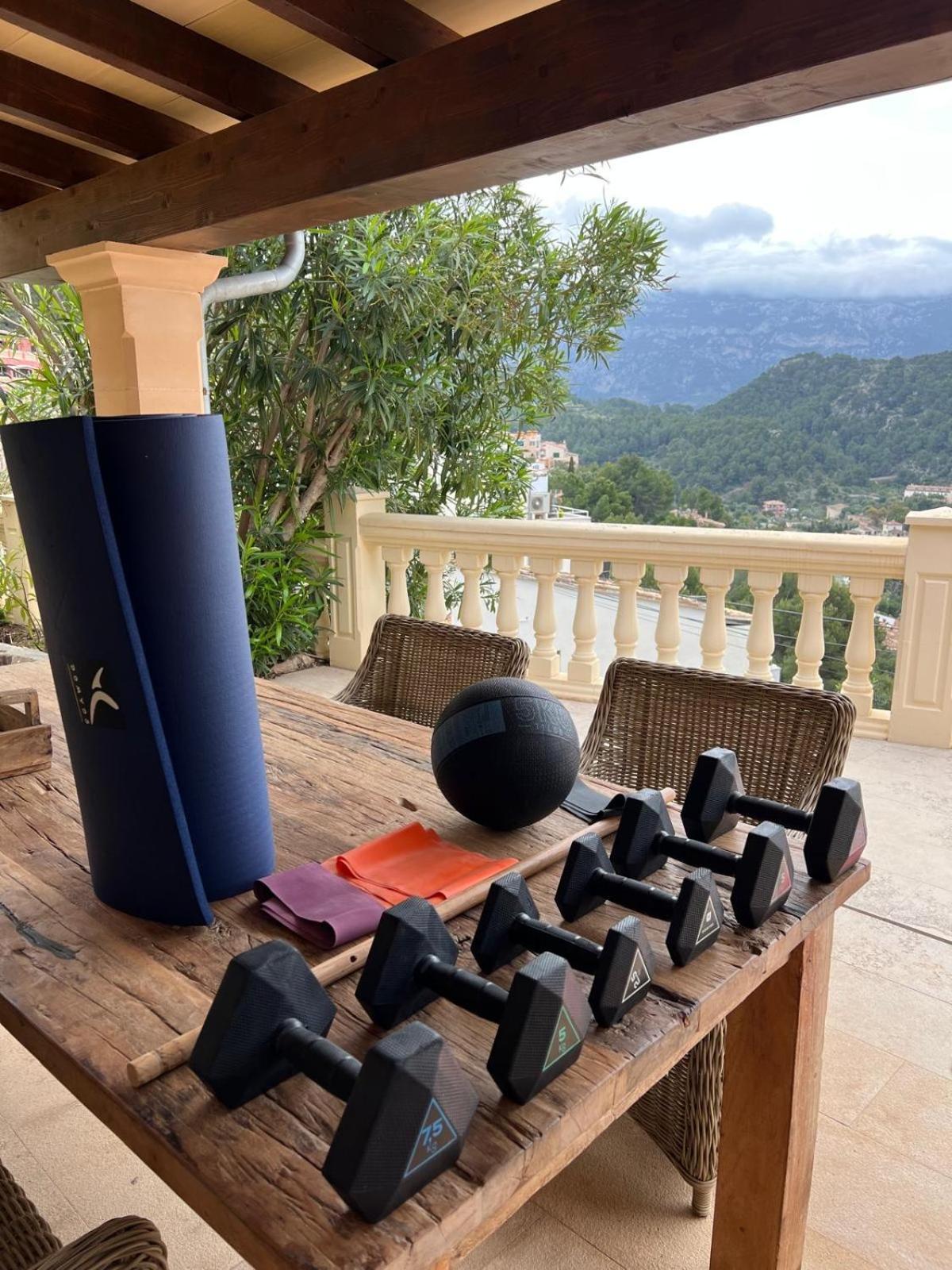 דירות Puerto de Sóller Casa Sol With Private Terrace, Garden, Pool, Beautiful View מראה חיצוני תמונה